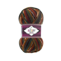 ALIZE SUPERWASH COMFORT SOCKS ( 4447 ) 75% SW Шерсть 25% Полиамид 100 г/420 м