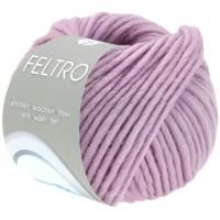 Пряжа Lana Grossa FELTRO 118 (сирень); Состав: 100% Натуральная шерсть; 50 гр / 50 м
